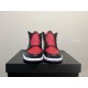 Air Jordan 1 Mid Bred White Black Red