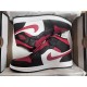 Air Jordan 1 Mid Bred White Black Red