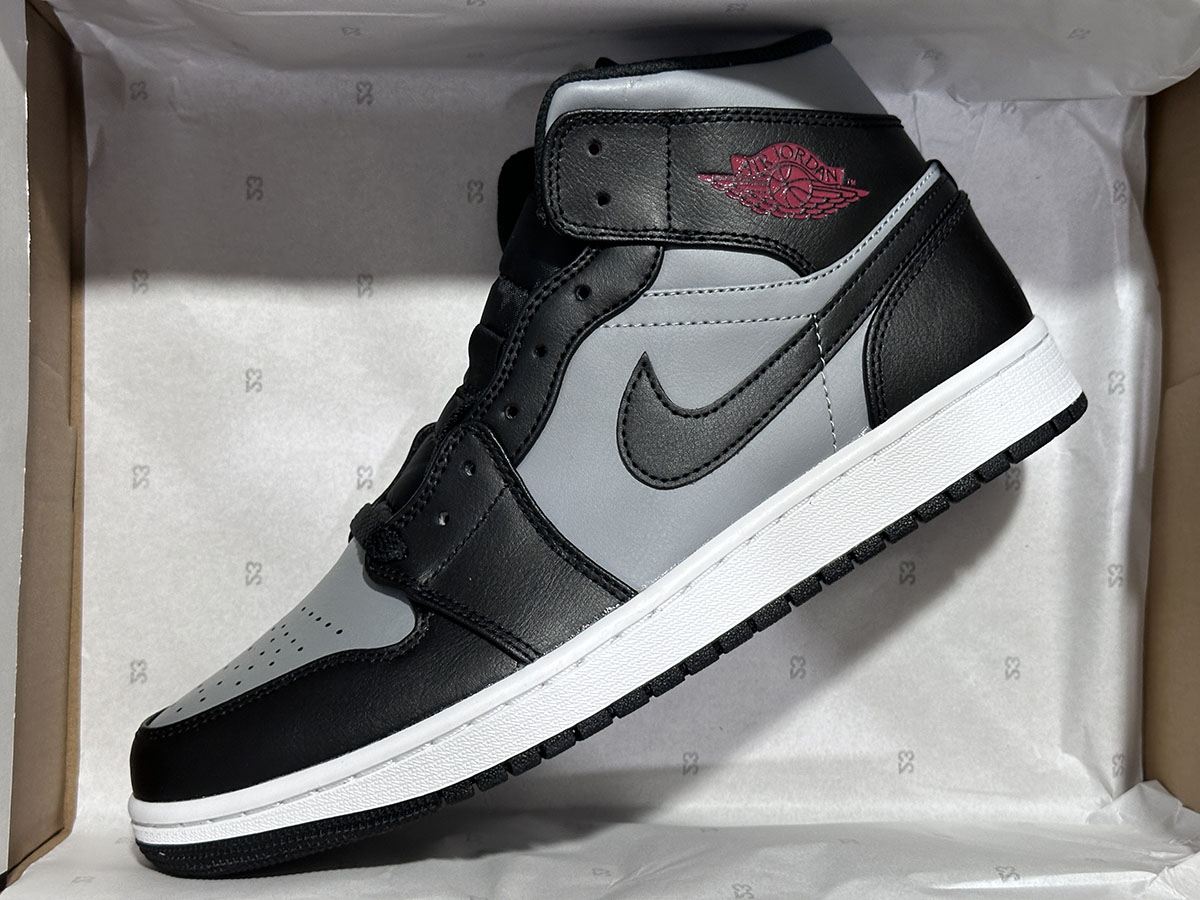 Air Jordan 1 Mid Shadow Red