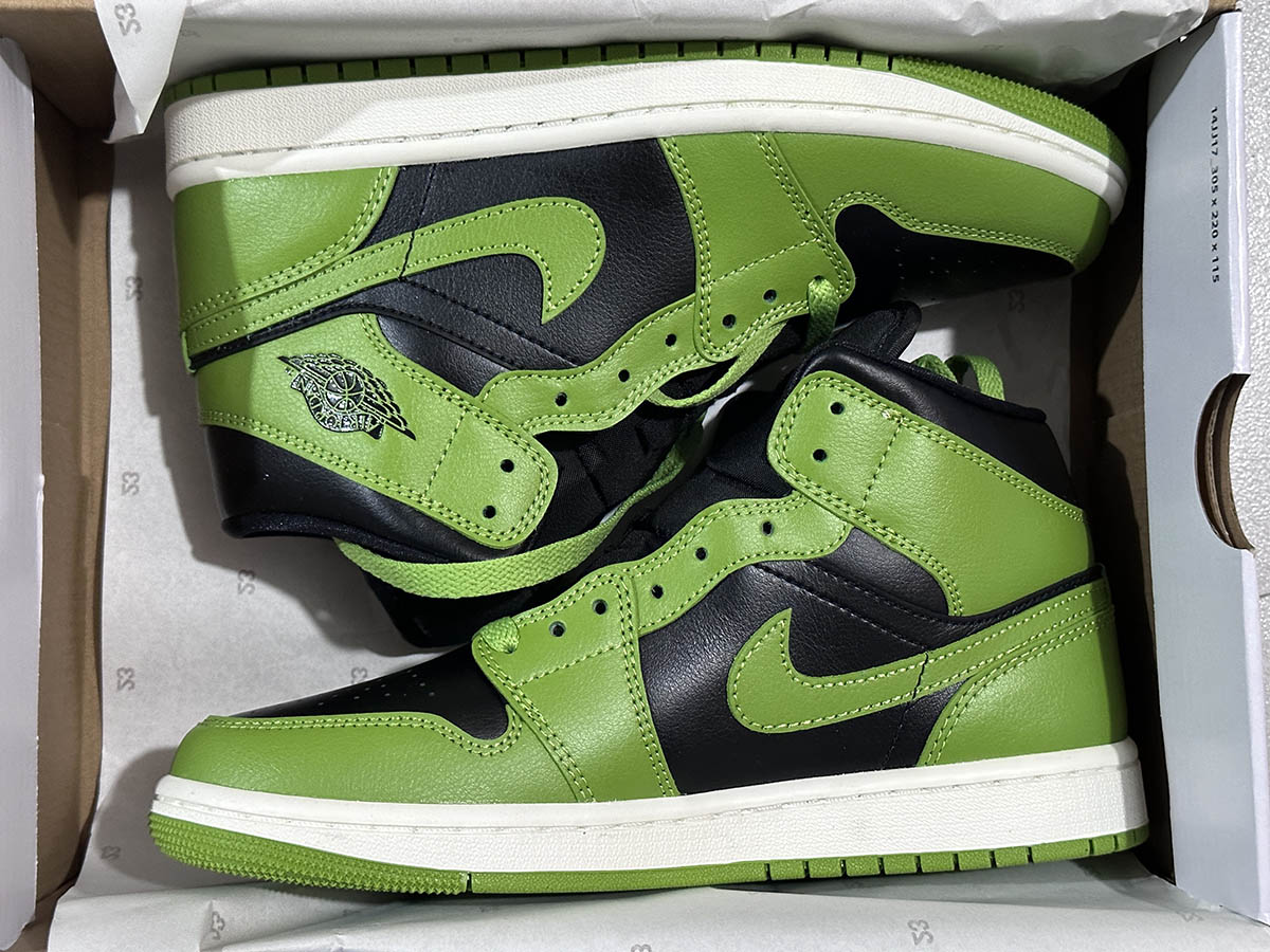 Air Jordan 1 Mid Altitude Green