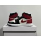 Air Jordan 1 Mid Gym Red Off Noir