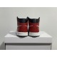 Air Jordan 1 Mid Gym Red Off Noir