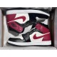 Air Jordan 1 Mid Gym Red Off Noir