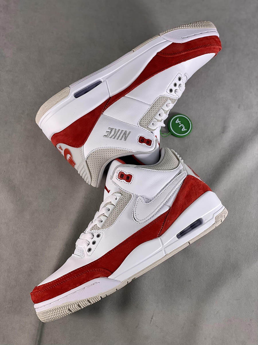 Air Jordan 3 Retro Tinker White University Red