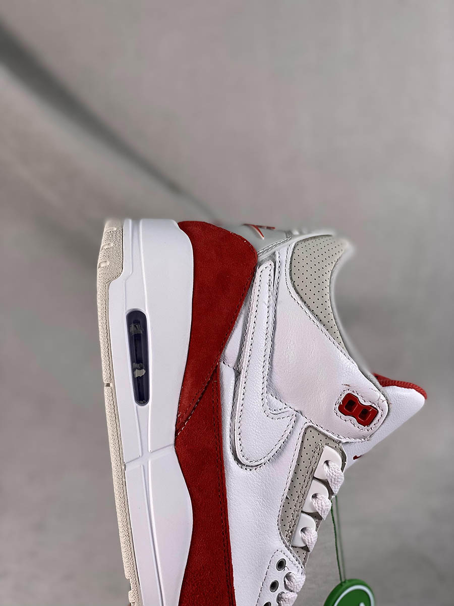 Air Jordan 3 Retro Tinker White University Red