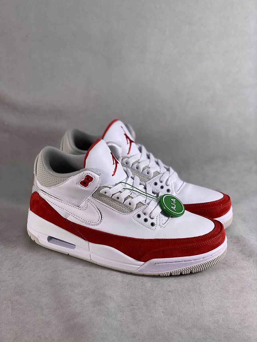 Air Jordan 3 Retro Tinker White University Red