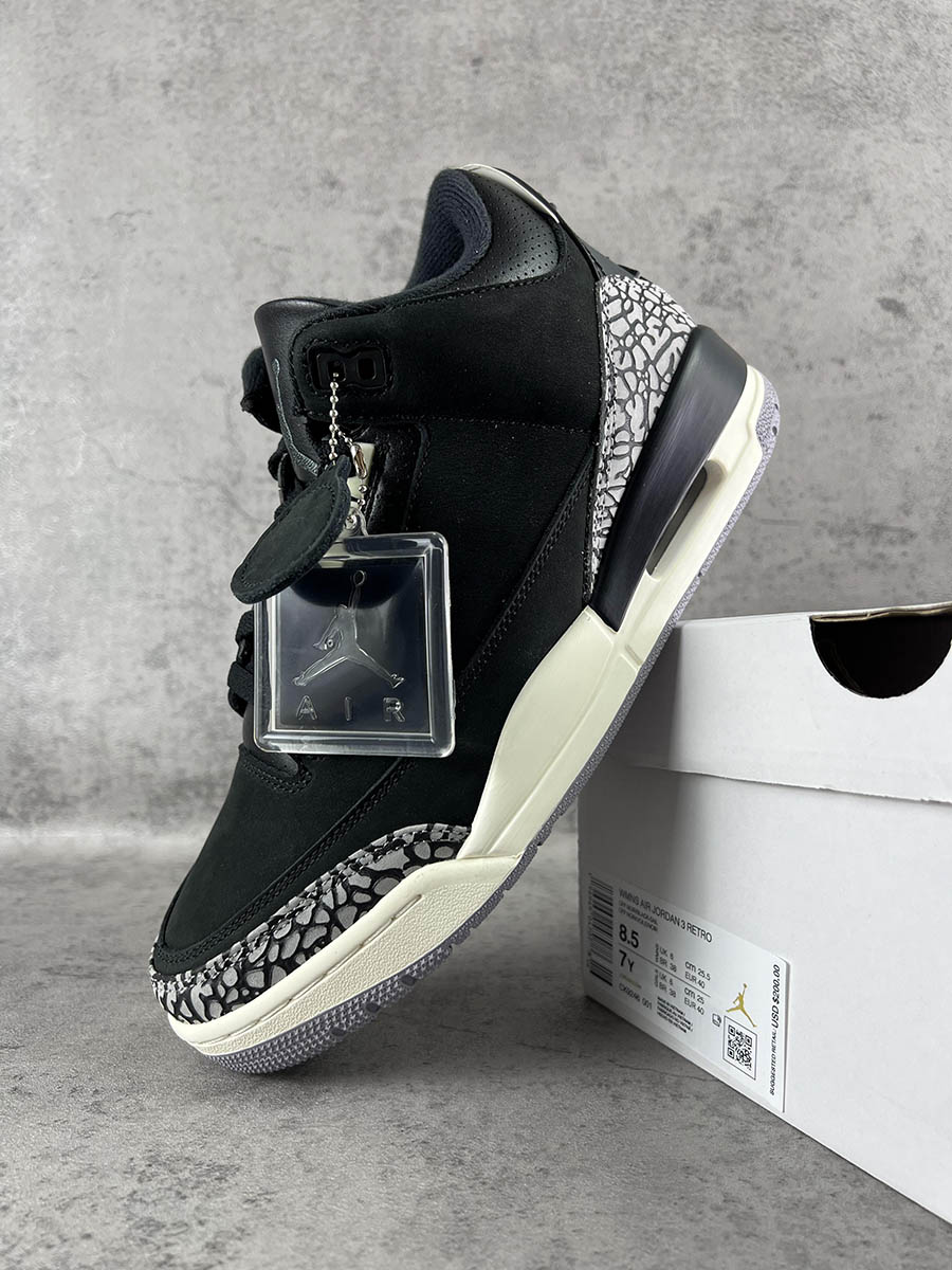 Air Jordan 3 Off Noir