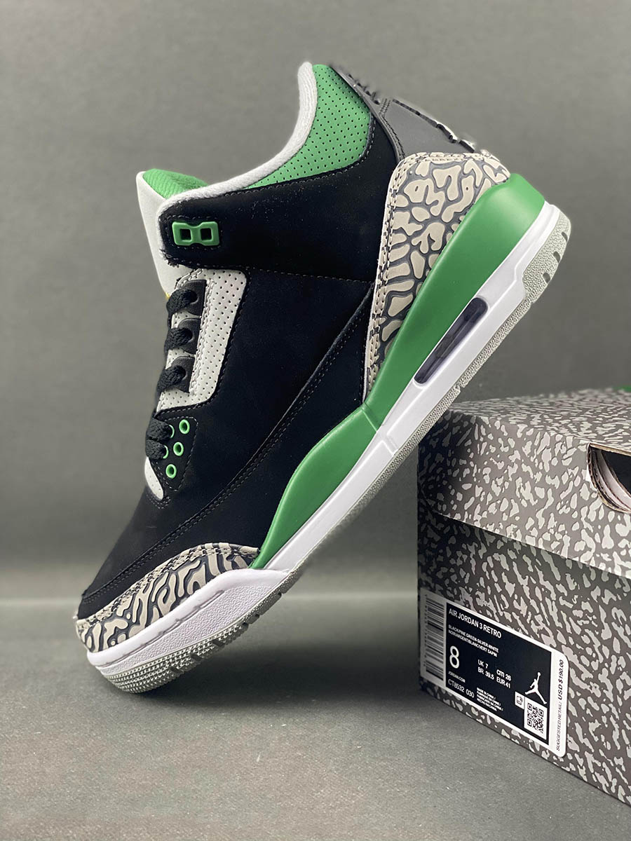 Air Jordan 3 Retro Pine Green