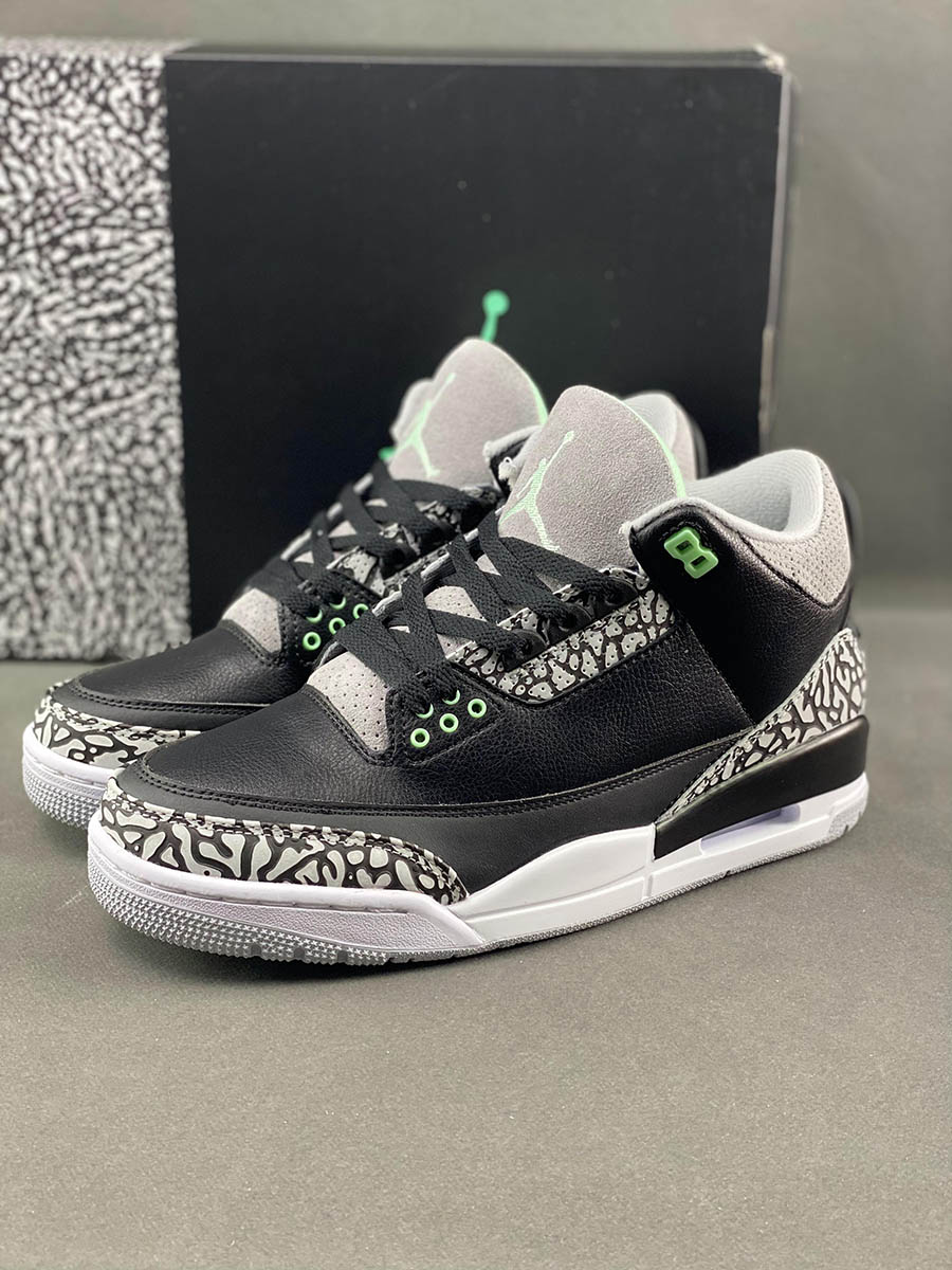 Air Jordan 3 Green Glow