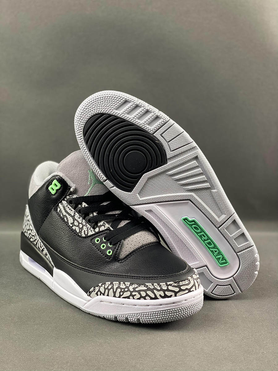 Air Jordan 3 Green Glow