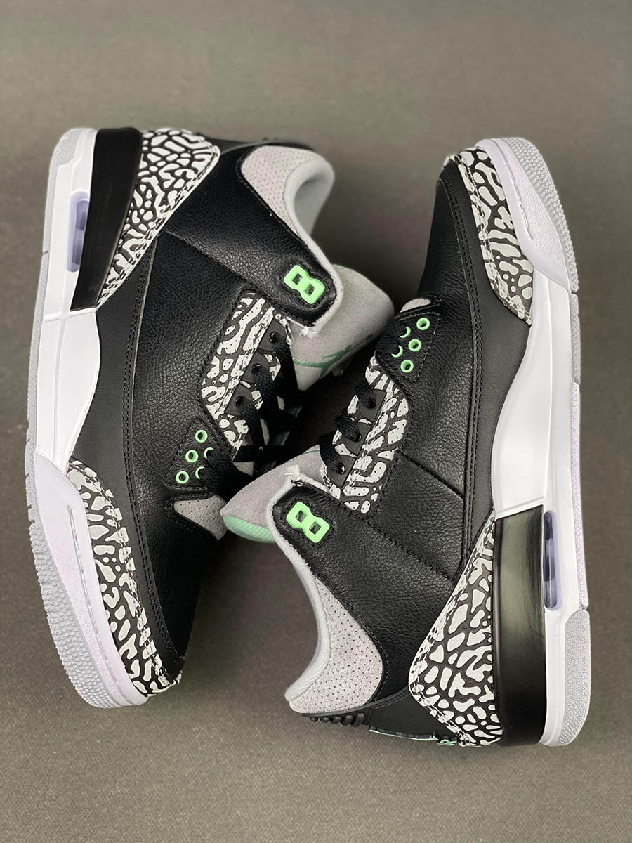 Air Jordan 3 Green Glow