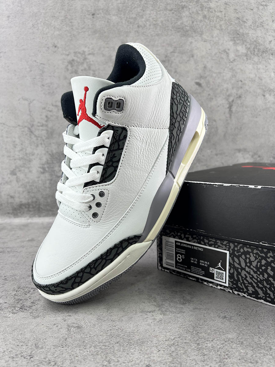 Air Jordan 3 Cement Grey