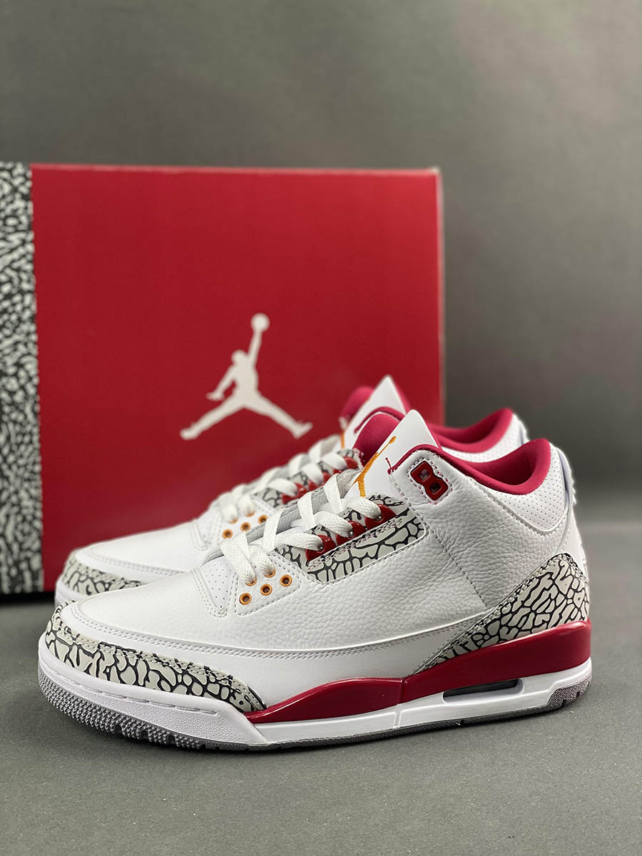 Air Jordan 3 Retro Cardinal Red