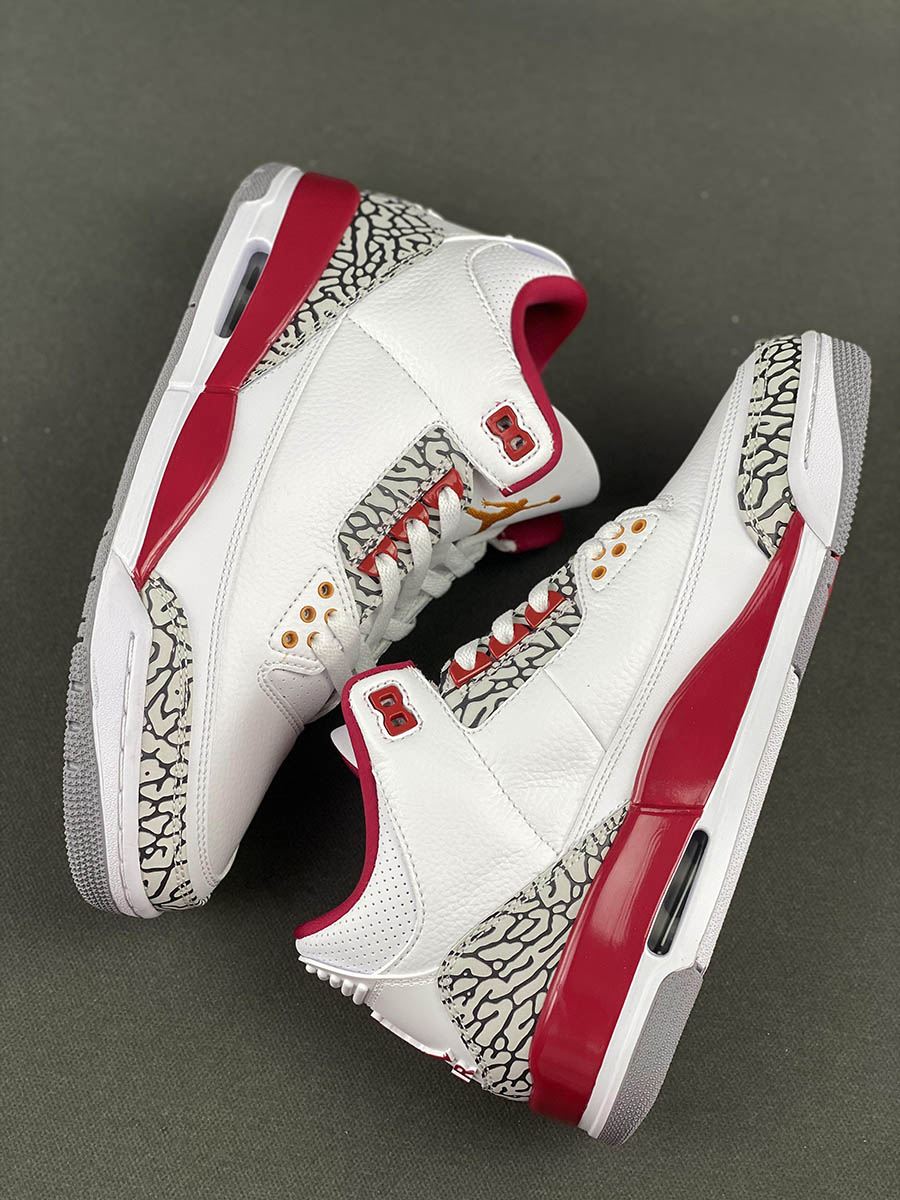 Air Jordan 3 Retro Cardinal Red