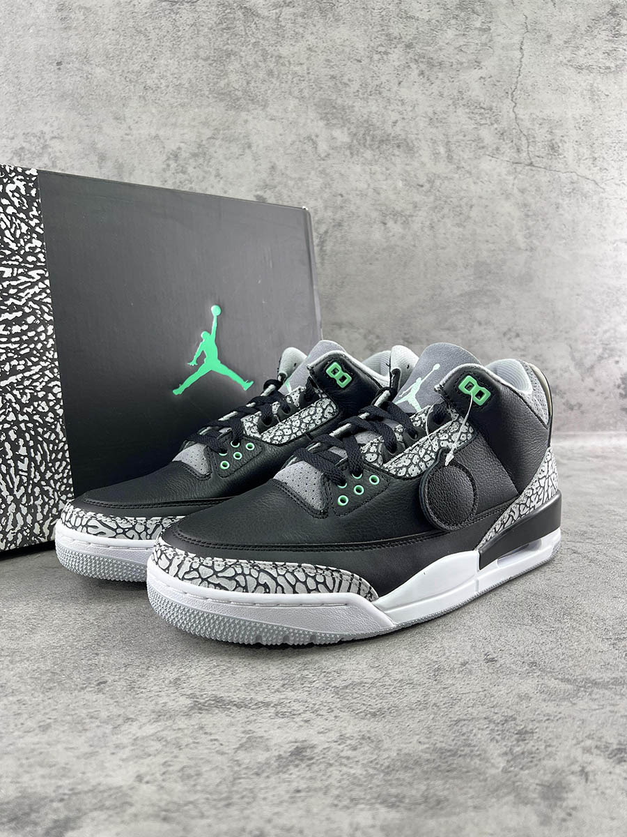 Air Jordan 3 Retro Green Glow