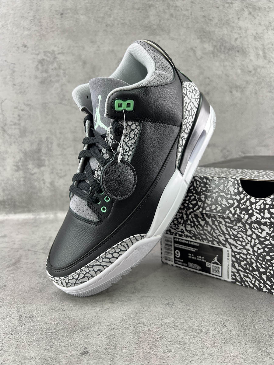 Air Jordan 3 Retro Green Glow