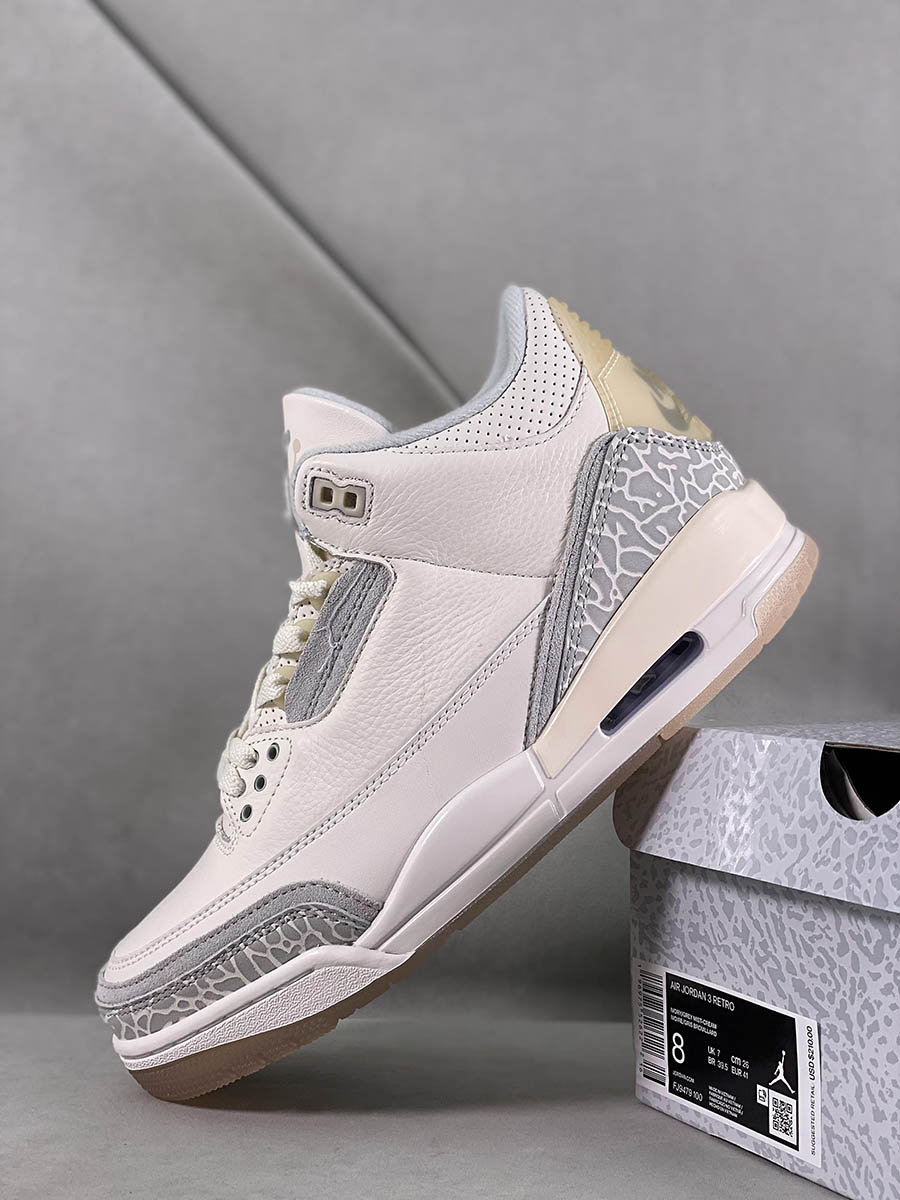 Air Jordan 3 Retro Craft Ivory