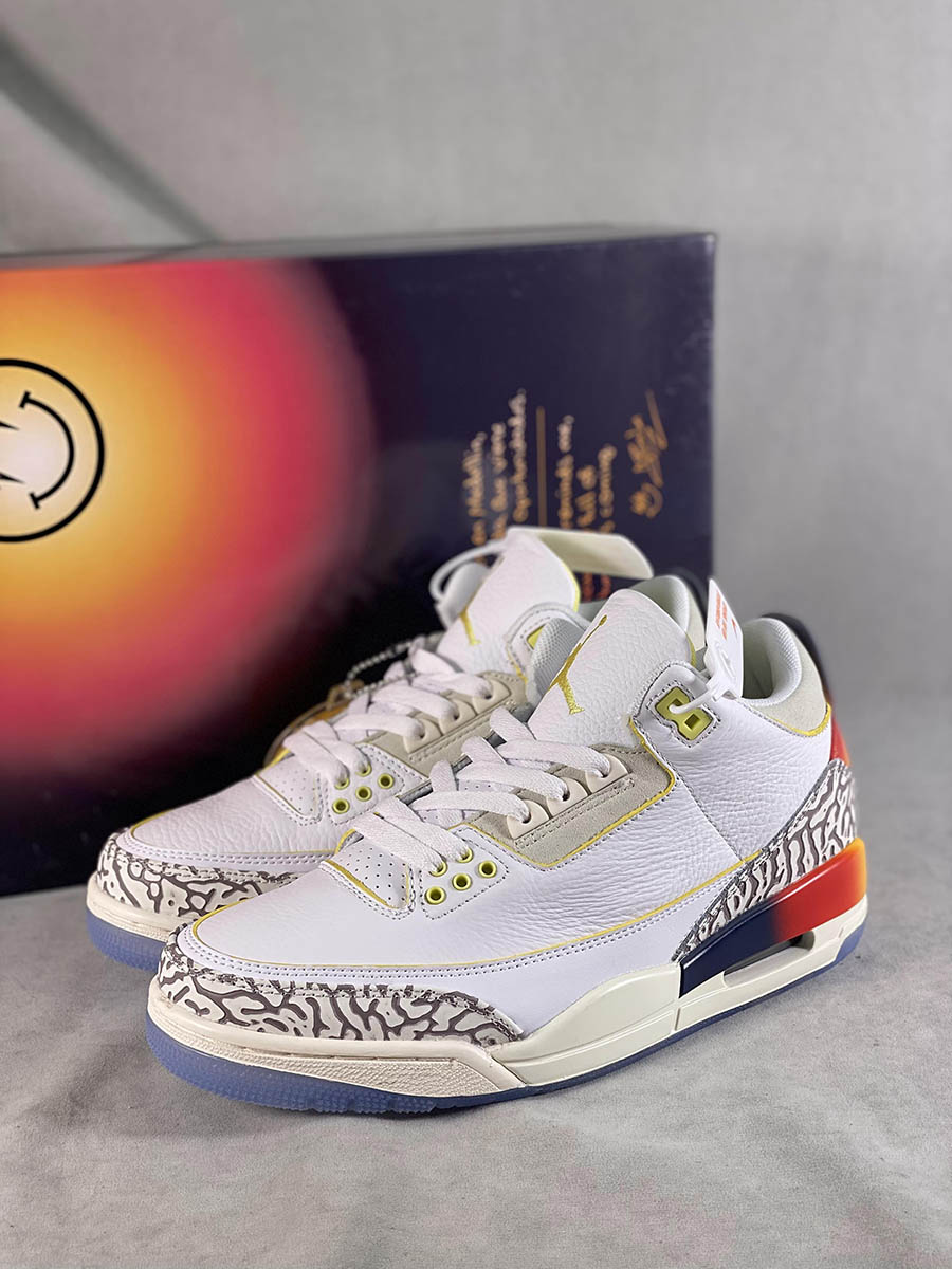 J Balvin Medellín Sunset x Air Jordan 3