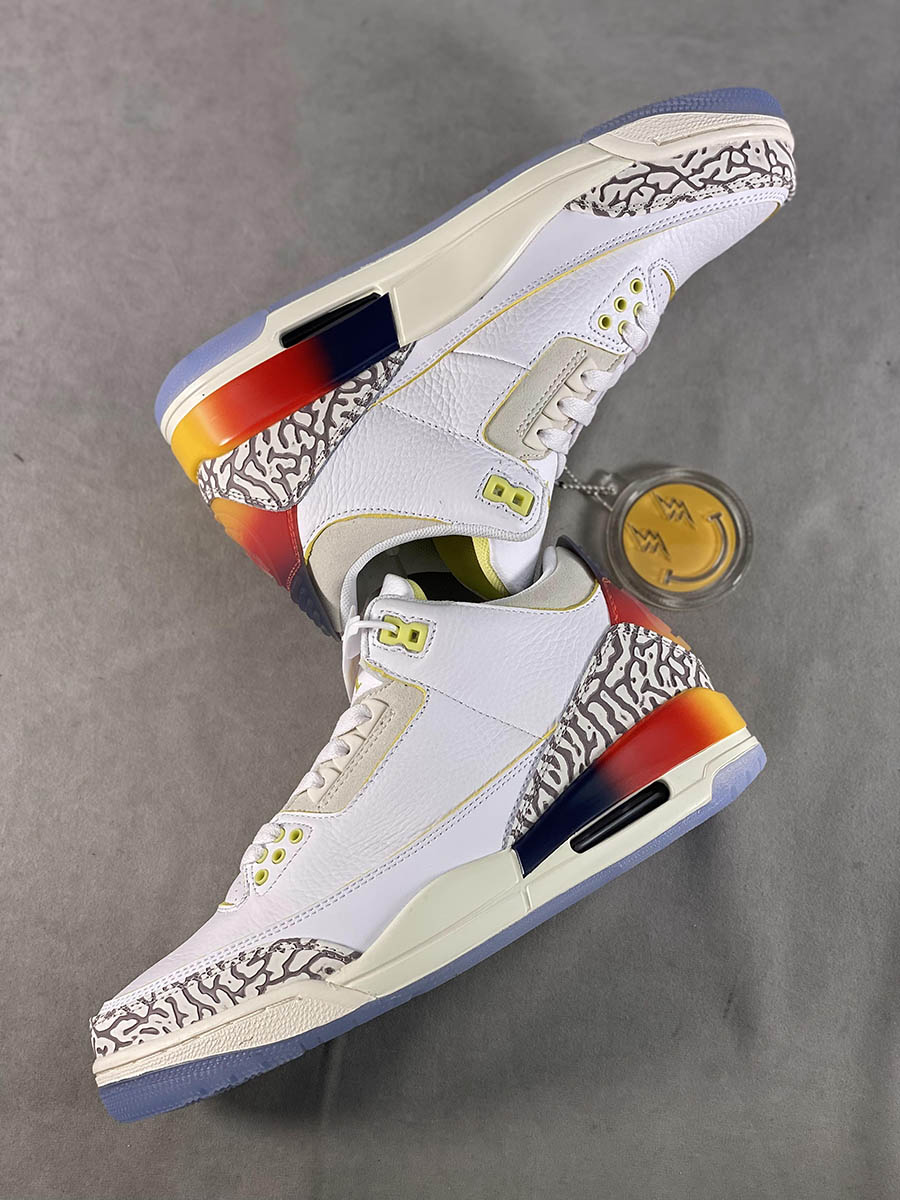 J Balvin Medellín Sunset x Air Jordan 3