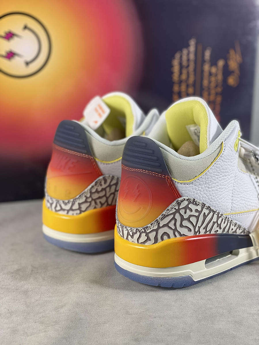 J Balvin Medellín Sunset x Air Jordan 3