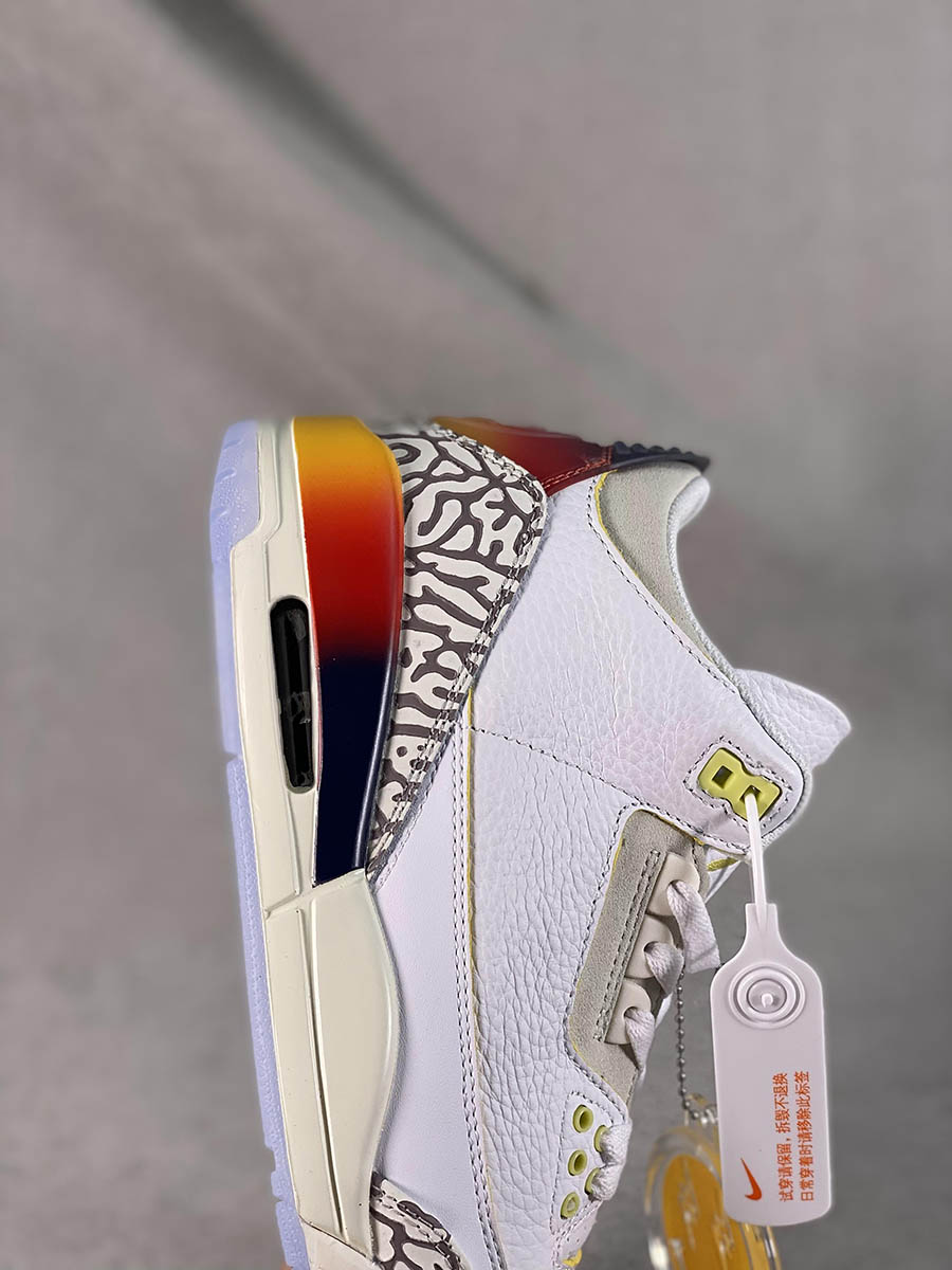 J Balvin Medellín Sunset x Air Jordan 3