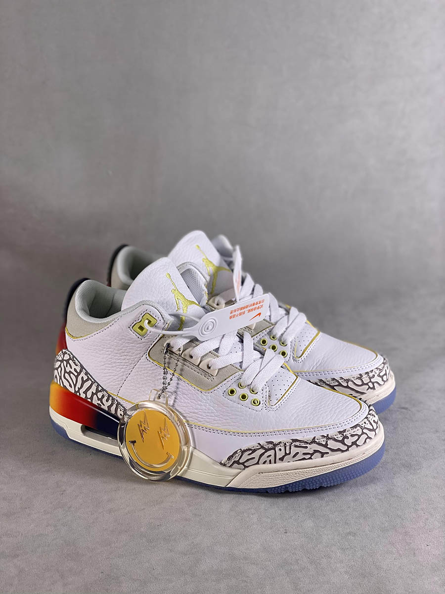 J Balvin Medellín Sunset x Air Jordan 3