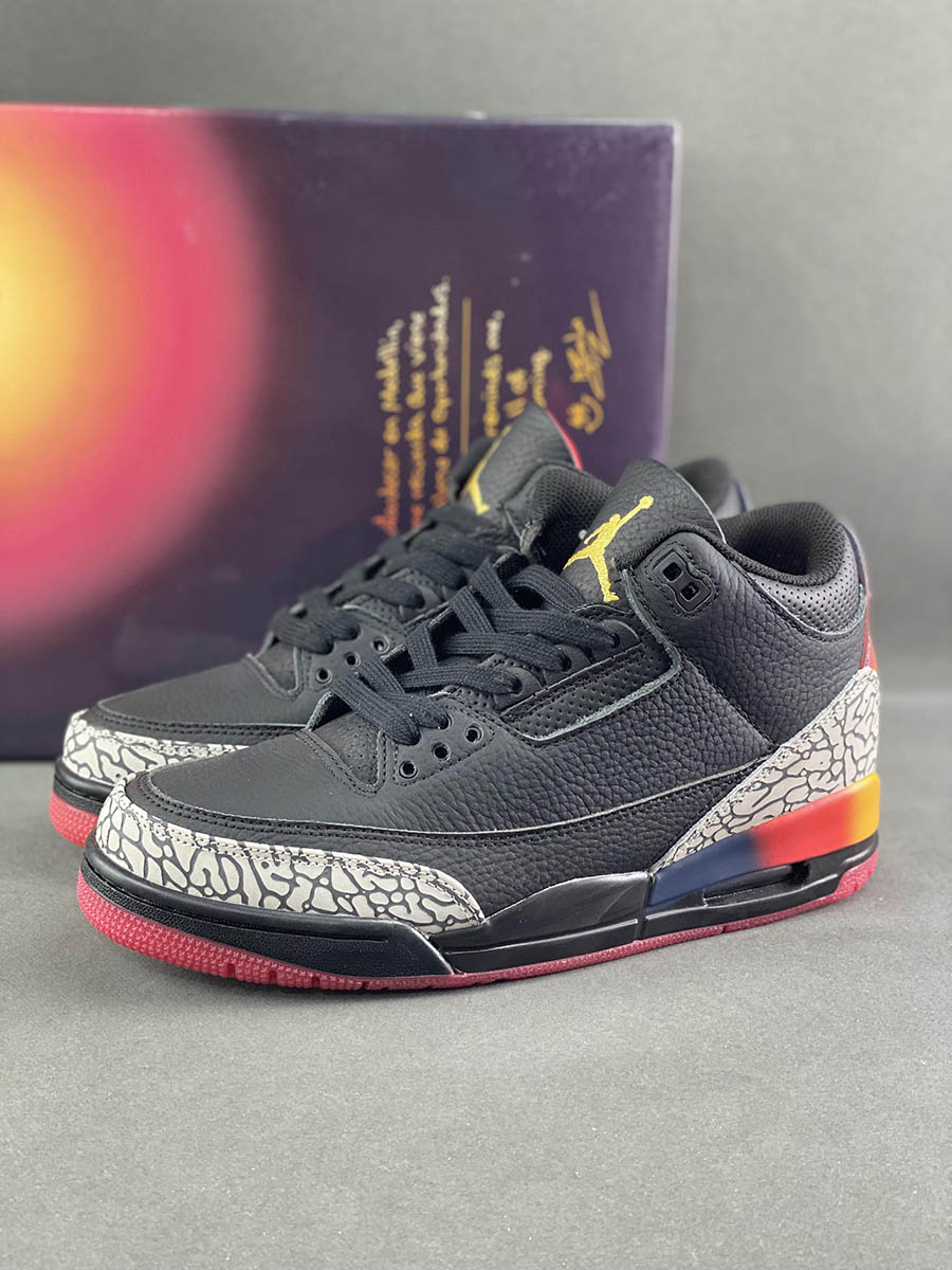 J Balvin x Air Jordan 3