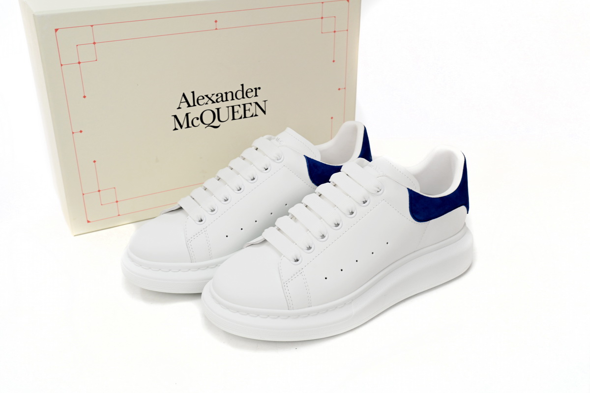 Alexander McQueen Sneaker Deep Dlue Velvet