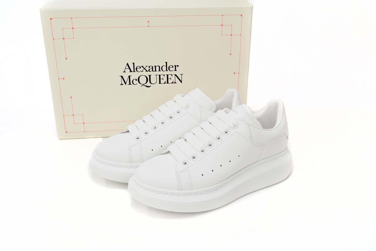 Alexander McQueen Sneaker White Paper