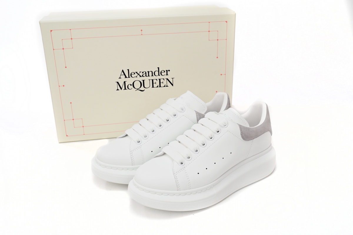 Alexander McQueen Sneaker Gray Velvet