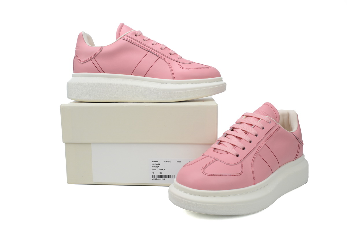 Alexander McQueen Sneaker Pink White