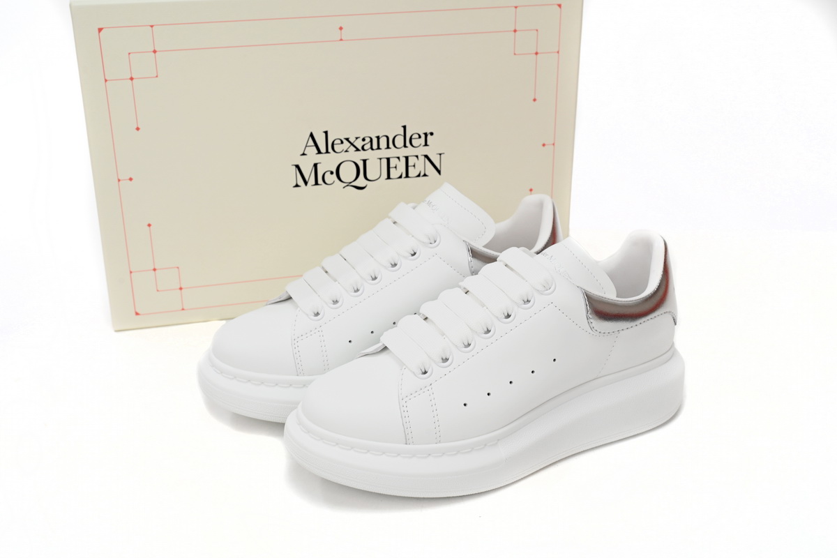 Alexander McQueen Sneaker Silver Tail