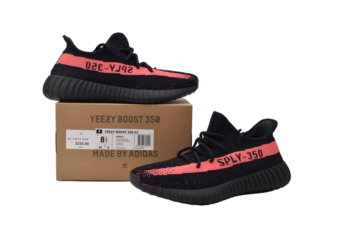 Yeezy Boost 350 V2 Core Black Red